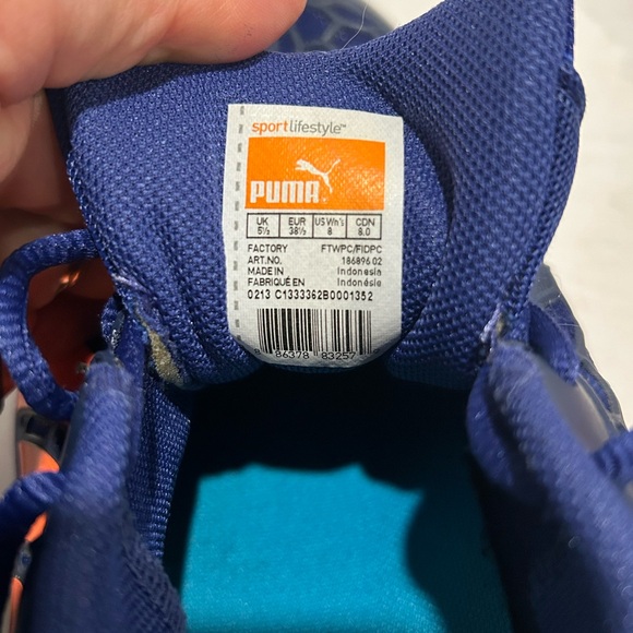 Puma Other - PUMA Kids Navy Blue Sneakers